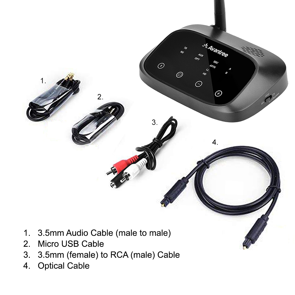 Avantree Oasis Plus Long Range Bluetooth Transmitter / Receiver